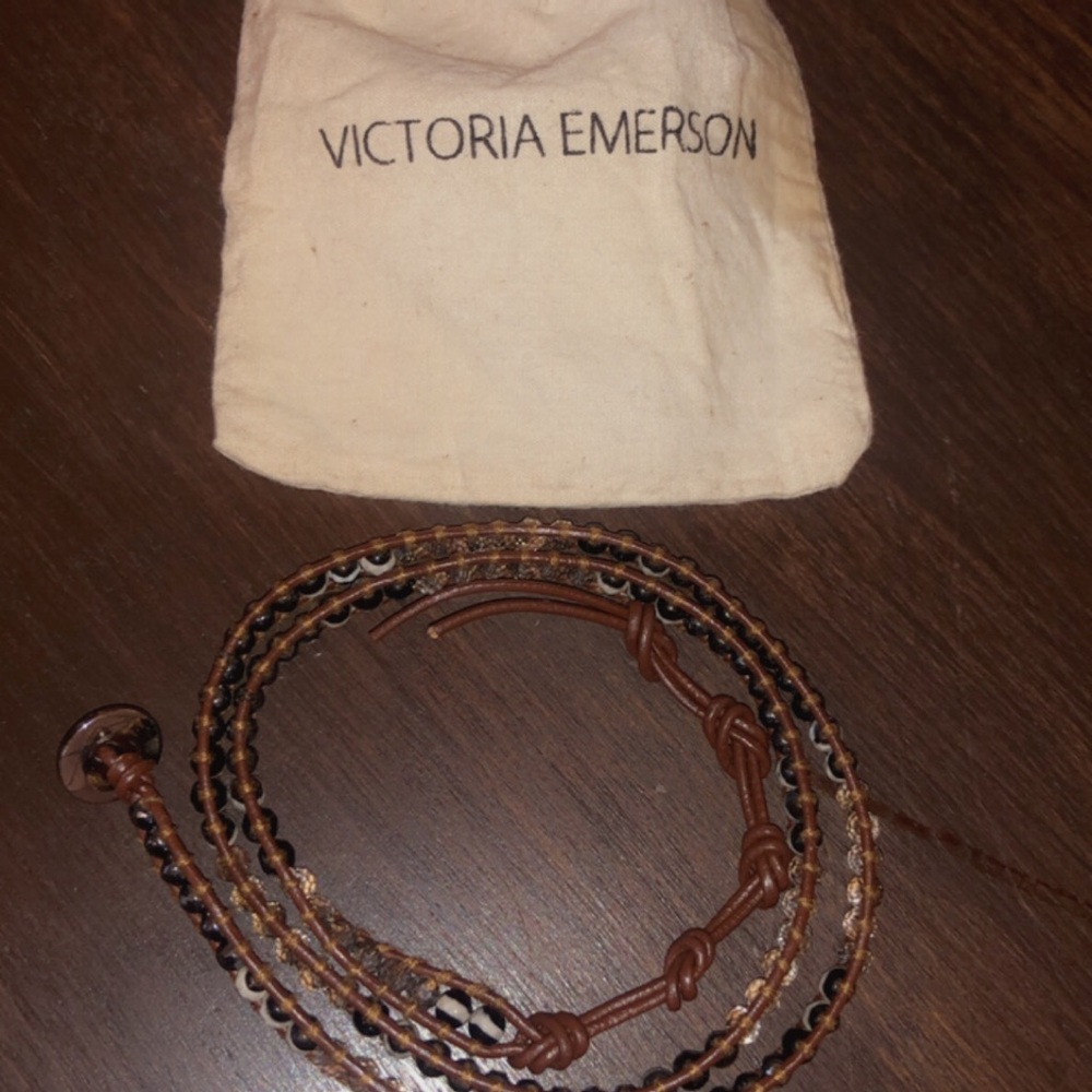 Victoria Emerson Wrap Leather Bracelet